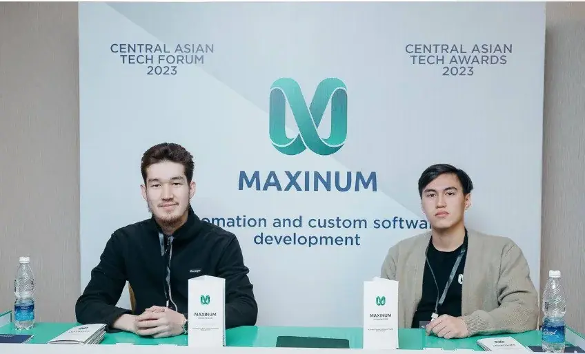 Central Asian Tech Forum 2023: Стенд Maxinum